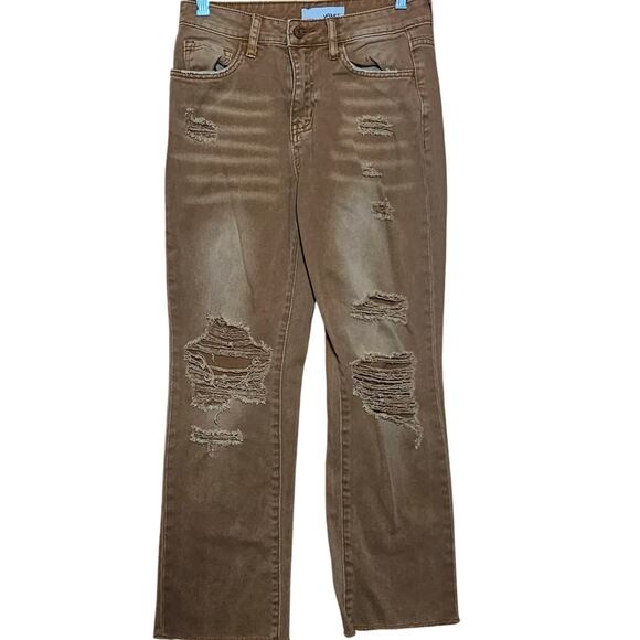 Vervet Destressed Jeans Size 25 - Picture 1 of 4